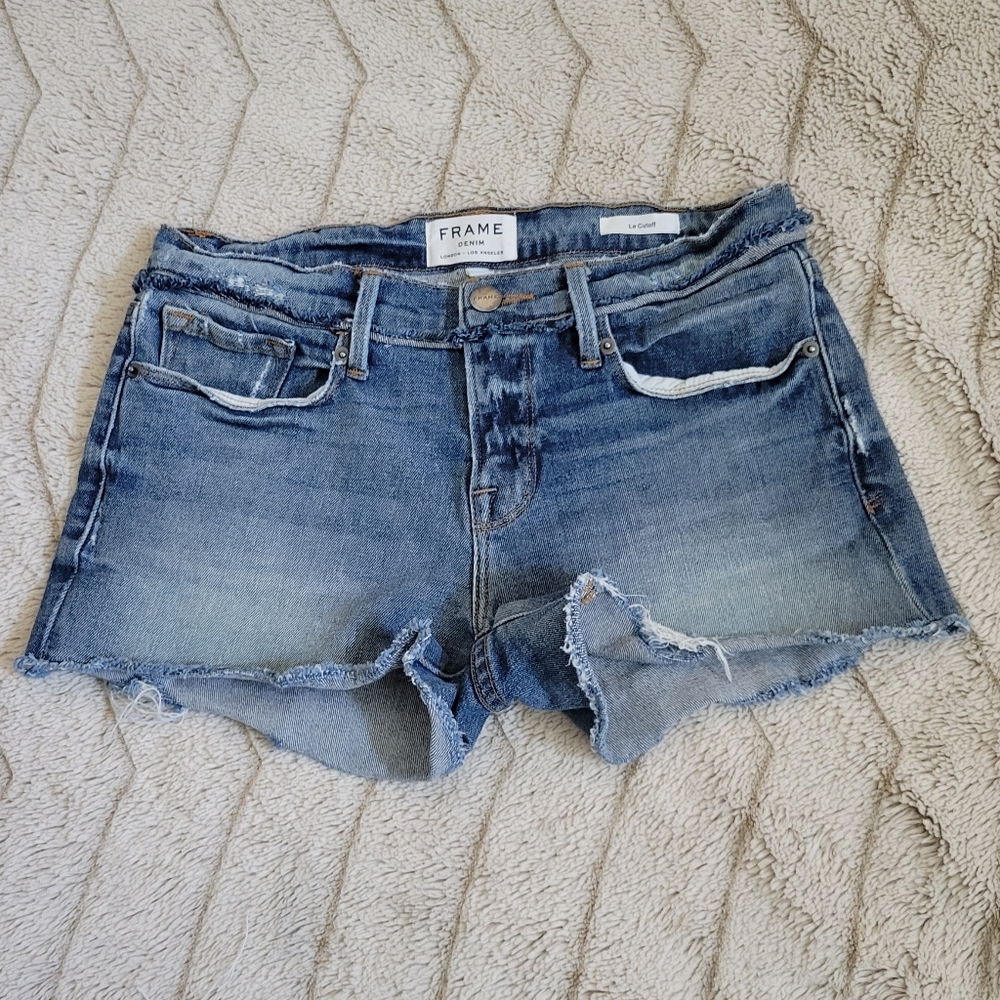 Frame Denim Le Cutoff Shorts